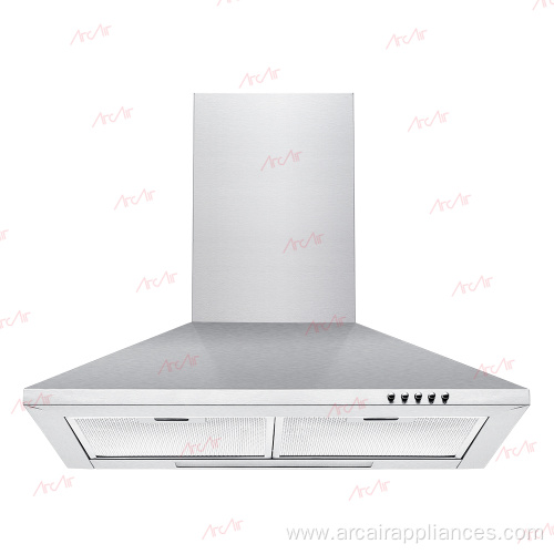 3 Speed Extraction Wall Mount Cooker Hood